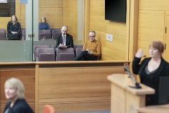 Inside Glasgow High Court