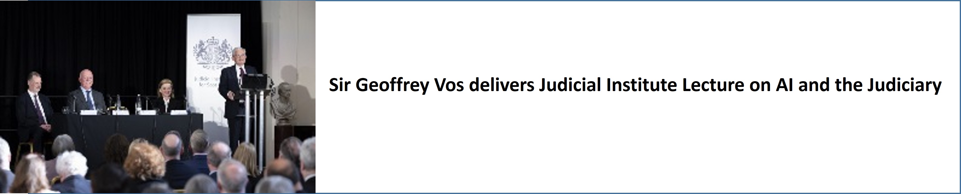 Judicial lecture