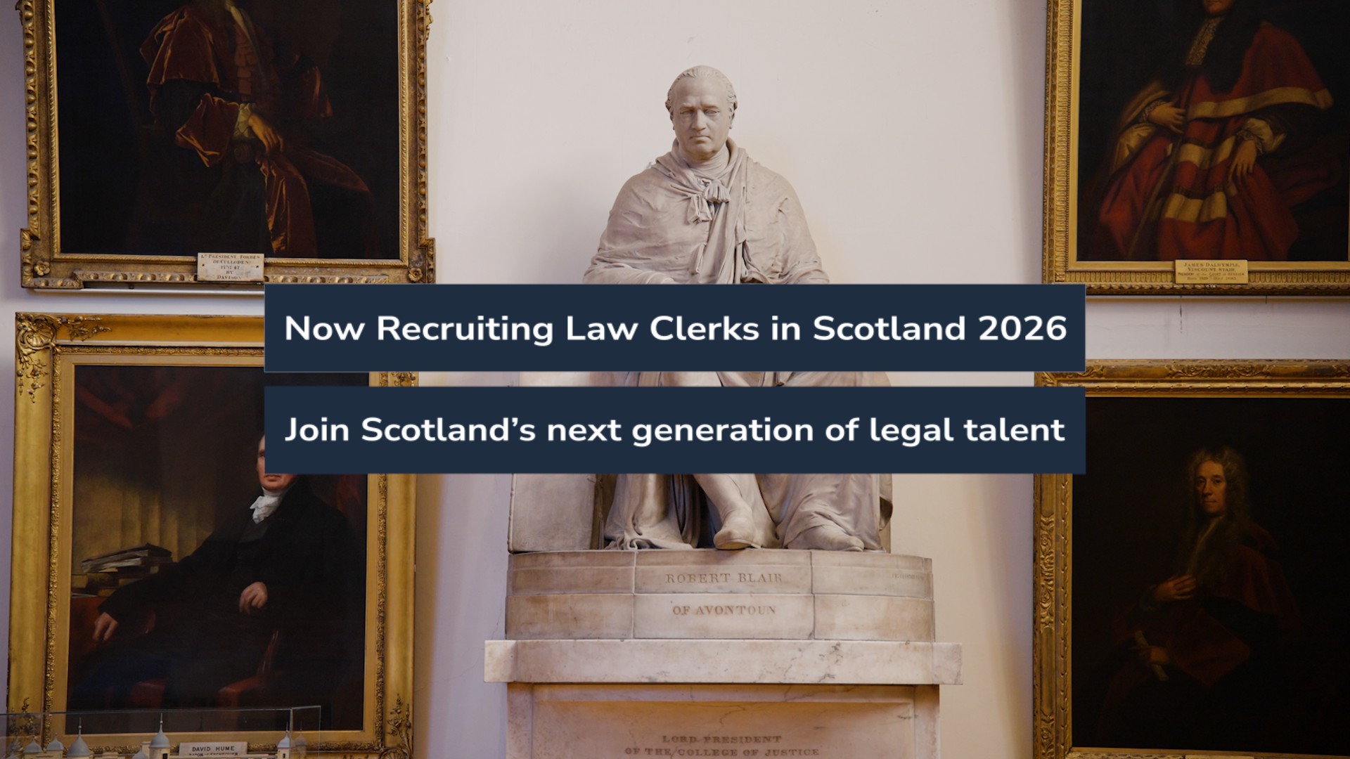 Law Clerk Recruitment video